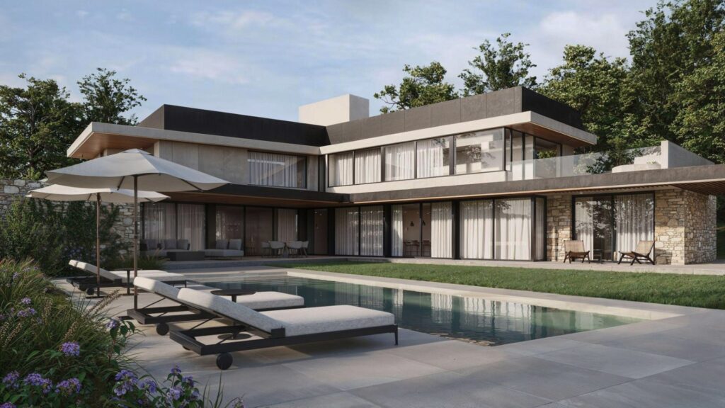 construcción de piscinas de lujo